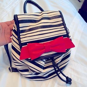 Betsey Johnson backpack purse!